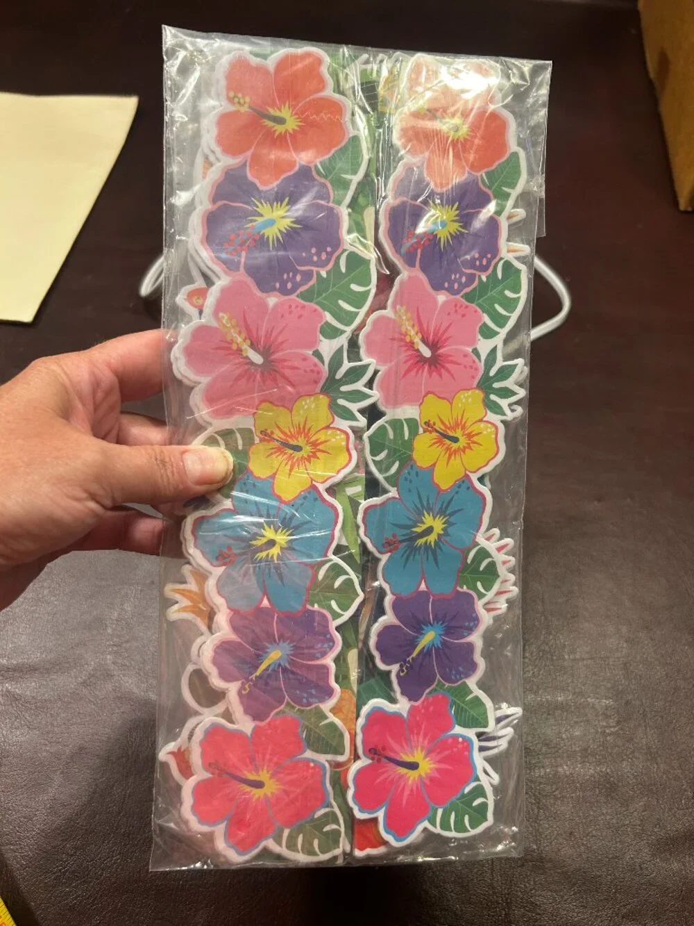 Floral/Tropical Bulletin Board Border - 71ft - NEW in Pack